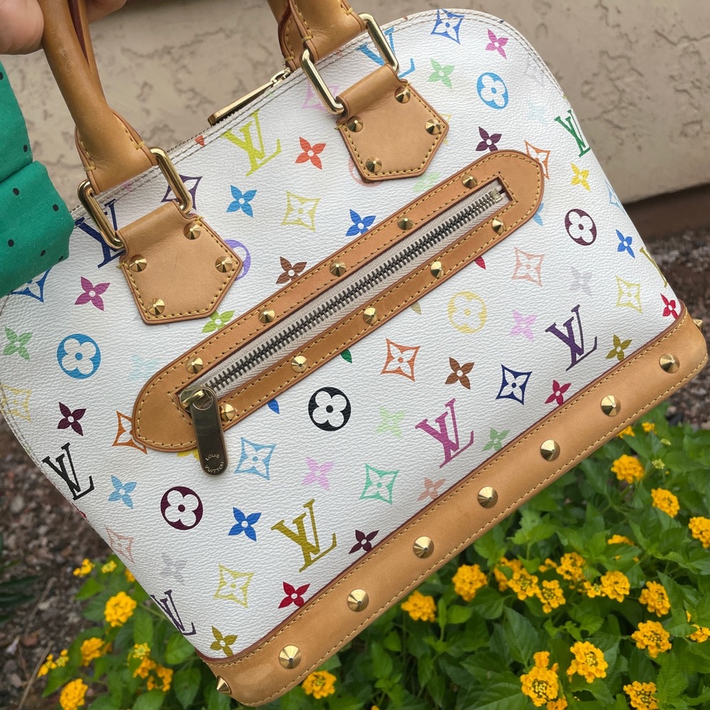 ❤️Beautiful ❤️LOUIS VUITTON Alma Multicolor Limited - Picture 4 of 17